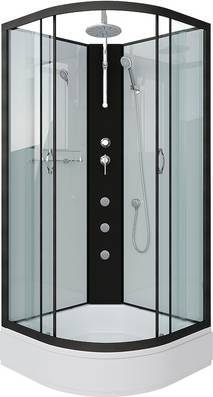 Душевая кабина Niagara NG-6701-14BKTG 90x90x210 - изображение в каталоге