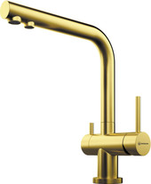 Смеситель Omoikiri Nagano-LG (светлое золото) - изображение в каталоге