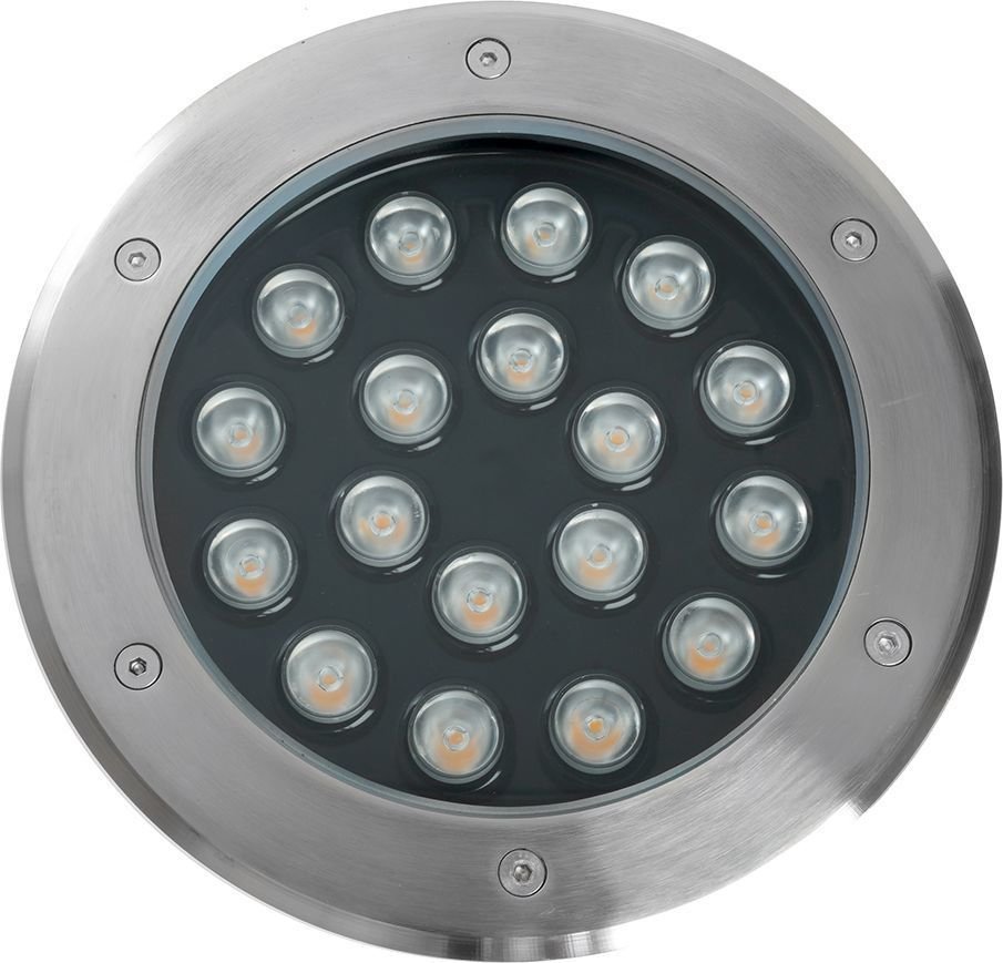 Тротуарный встраиваемый светильник Feron SP2804 20W AC12V низковольтный 4000K металлик IP67 48454 – фото товара