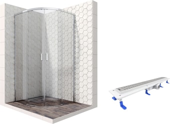 Душевой уголок Ambassador Set 11011102-ST6 - изображение в каталоге