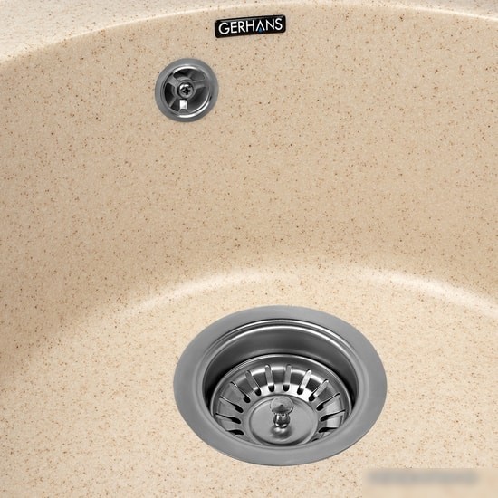 Кухонная мойка Gerhans A05 (бежевый) - фото товара