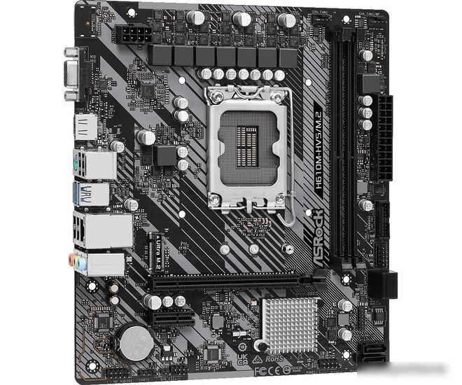 Материнская плата ASRock H610M-HVS/M.2 R2.0 – фото товара