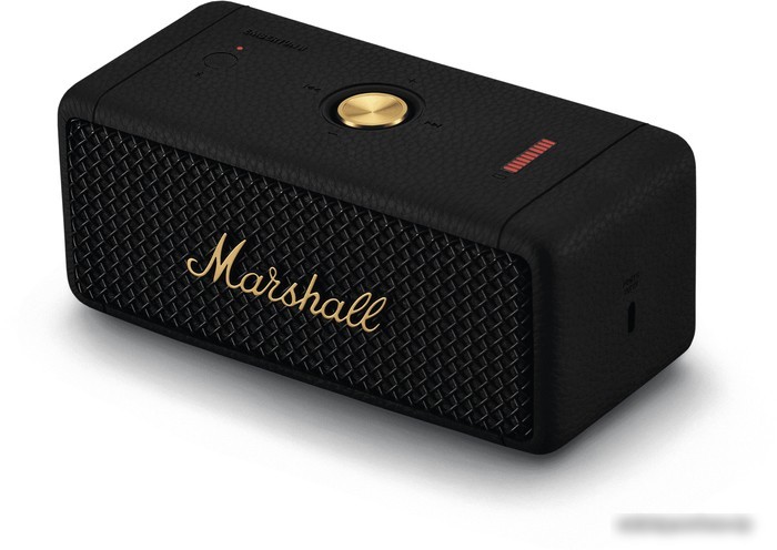 Беспроводная колонка Marshall Emberton II (черный/латунь) – фото товара