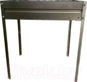 Мангалы, грили, барбекю НПО Кедр 700х400х800мм МСБ-700РЖБ – изображение в каталоге