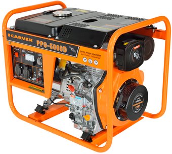 Дизельный генератор Carver PPG-5000D – изображение в каталоге