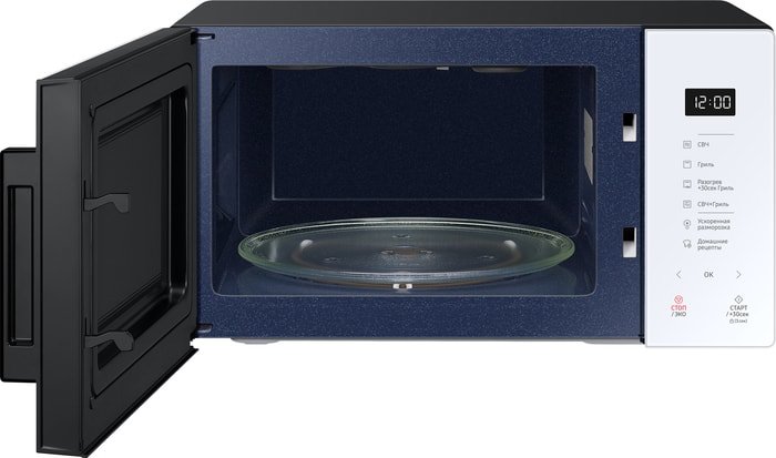 Микроволновая печь Samsung MG23T5018AW/BW – фото товара