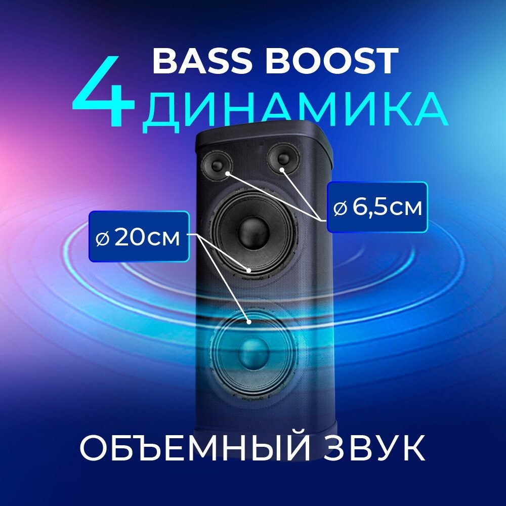 Патибокс Ginzzu GM-116 – фото товара