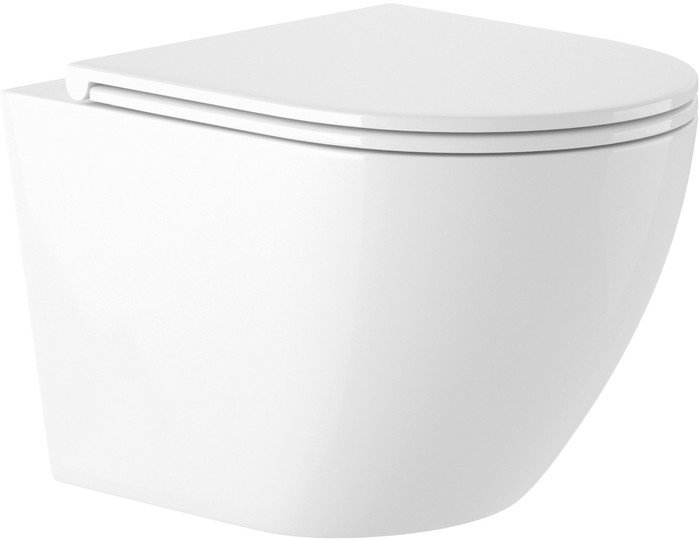 Унитаз подвесной Saniteco KW-9003W Single Hole - изображение в каталоге