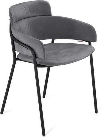 Стул Sheffilton SHT-S143 (угольно-серый/черный муар) – изображение в каталоге