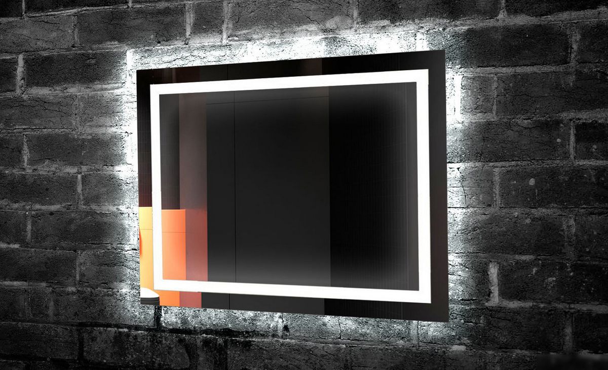 Пекам Зеркало Astra 1 80x60 astra1-80x60 (с подсветкой) – фото товара