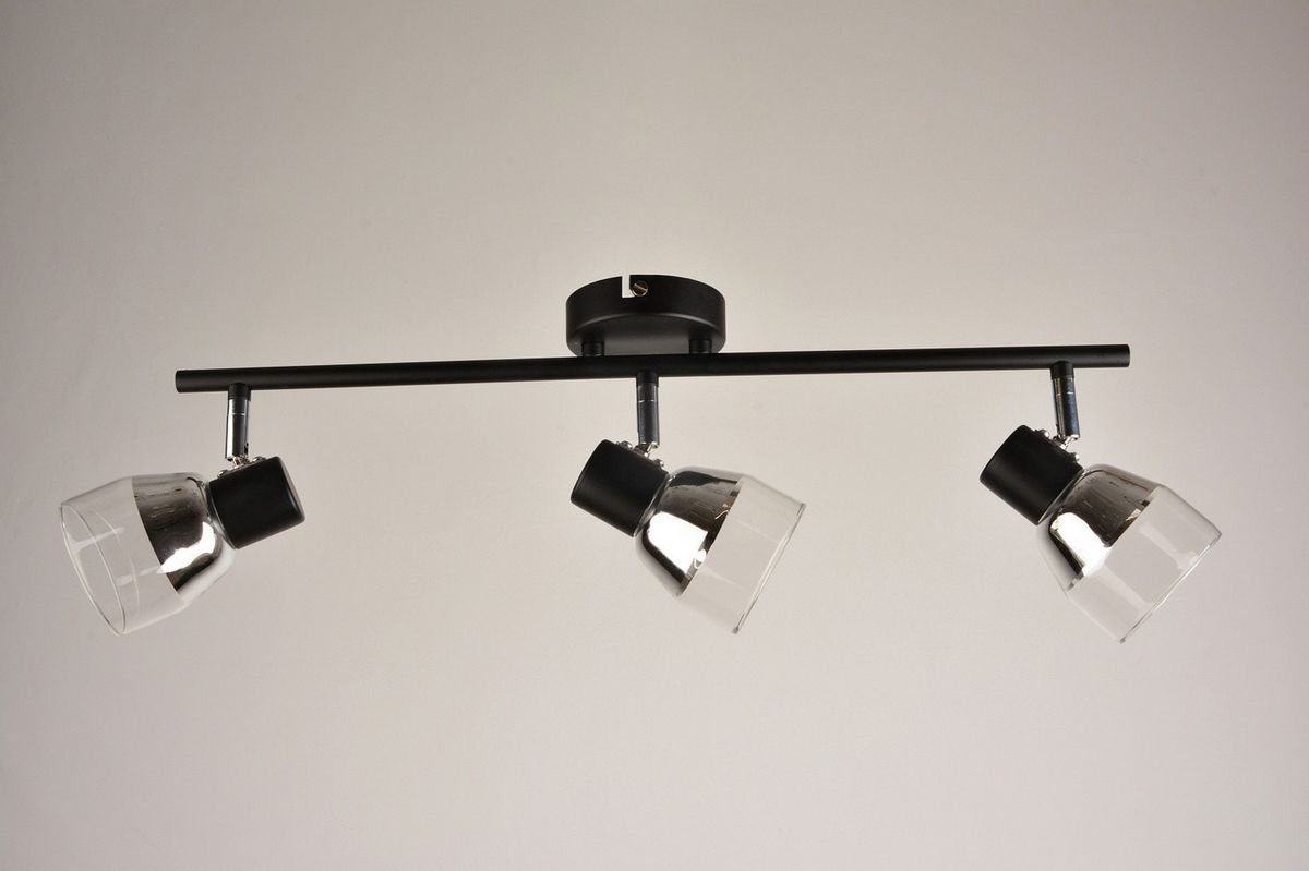 Люстра средней высоты Mirastyle BL-2844/3 BK+CR – фото товара