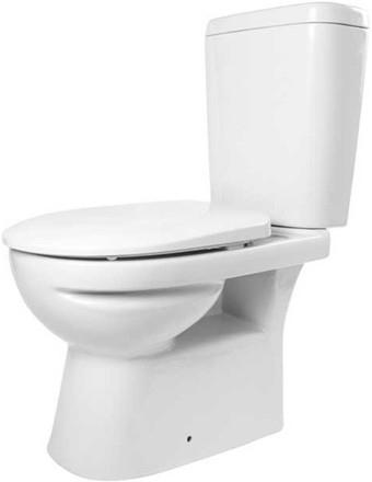 Унитаз Керамин Альбано R ЖС 2-режим (с жестким сиденьем) - изображение в каталоге