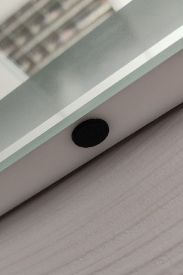 Пекам Зеркало Vesta 1 90x75 Vesta1-90x75dpcl (с подсветкой, сенсором на взмах руки, часами и подогревом) – фото товара