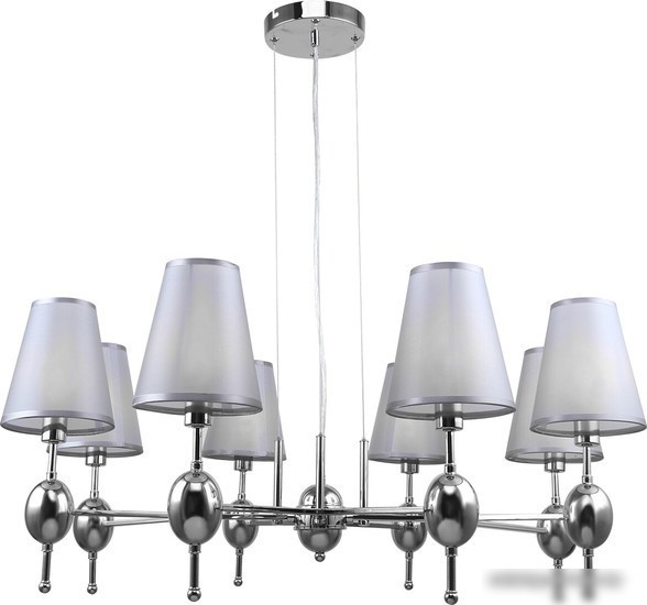 Подвесная люстра Escada Elegy 2106/8S E14*40W Nickel – фото товара
