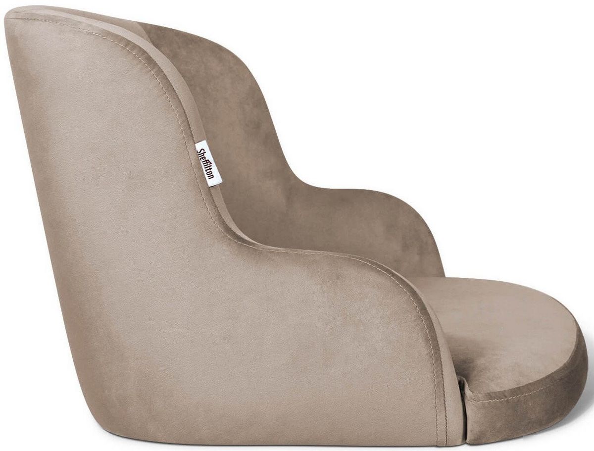 Стул Sheffilton SHT-ST39/S128 (латте/хром/белый муар) – фото товара