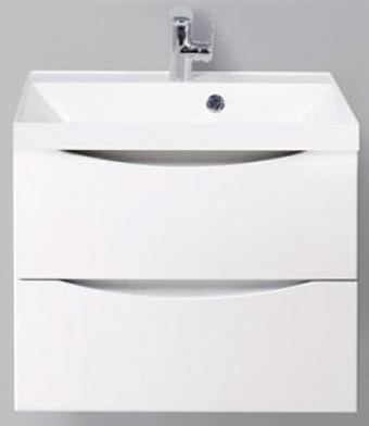BelBagno Тумба под умывальник Marino-600-2C-SO-BO-P (bianco opaco) – изображение в каталоге