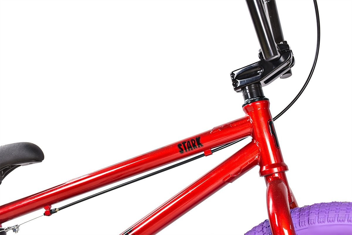 Велосипед Stark Madness BMX 5 Cr-Mo 2025 (красный/черный/фиолетовый) – фото товара