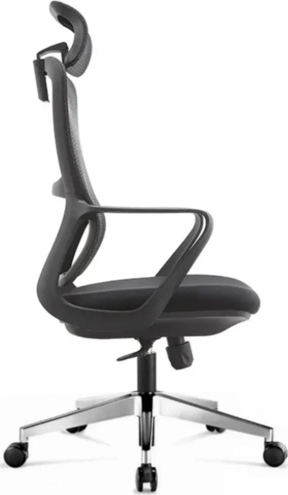Офисное кресло SitUp Point Black Chrome (сетка Black/Black) – фото товара