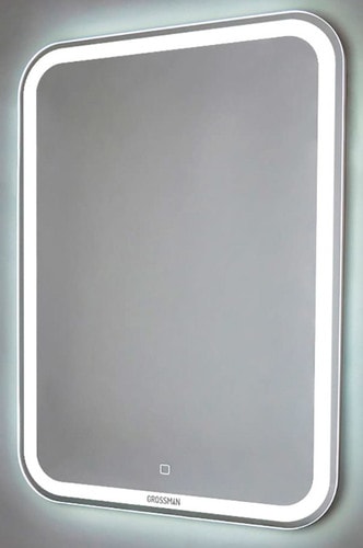 Мебель для ванных комнат Grossman Зеркало Elegans LED 55x80 555800 – изображение в каталоге