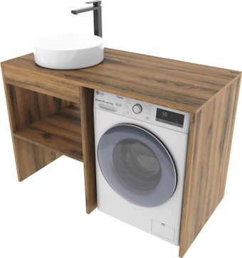 ЗОВ Тумба под умывальник Стамбул 120 S120LAW0LAWWM (аттик) – изображение в каталоге