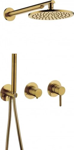 Душевая система Grocenberg GB5090 (золотой брашированный) - изображение в каталоге