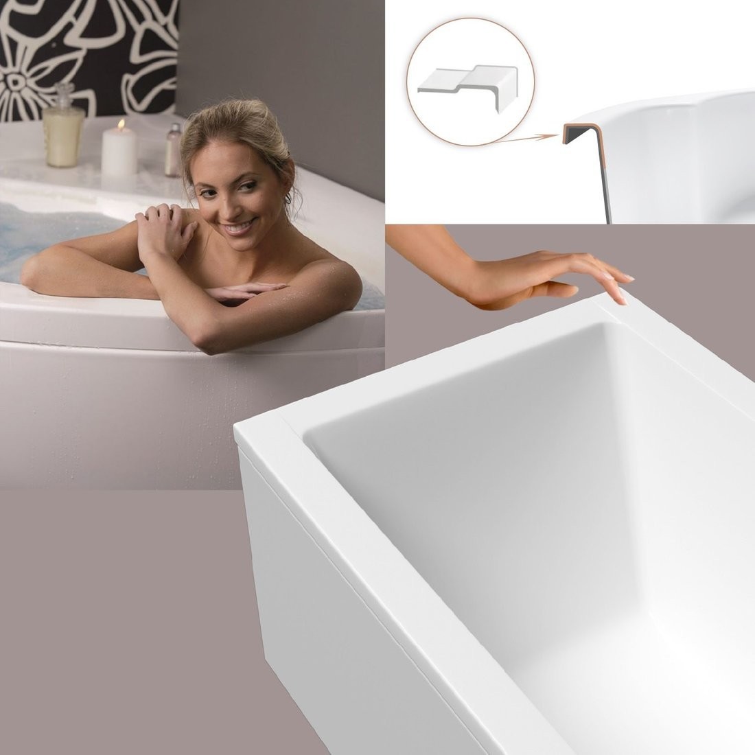 Ванна Lauter Oasis 170х75 21203070 - фото товара