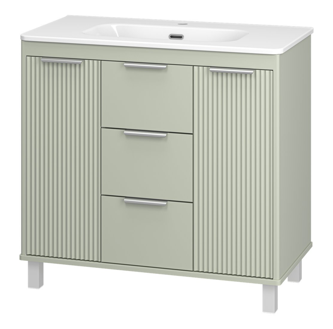 Brevita Тумба под умывальник Risacca Pistachio 90 RIS-06090-0842Я (фисташковый) – фото товара