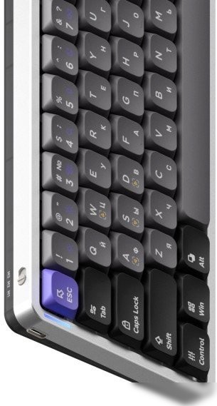 Клавиатура NuPhy Air60 HE (Low-Profile Magnetic Jade Pro) – фото товара