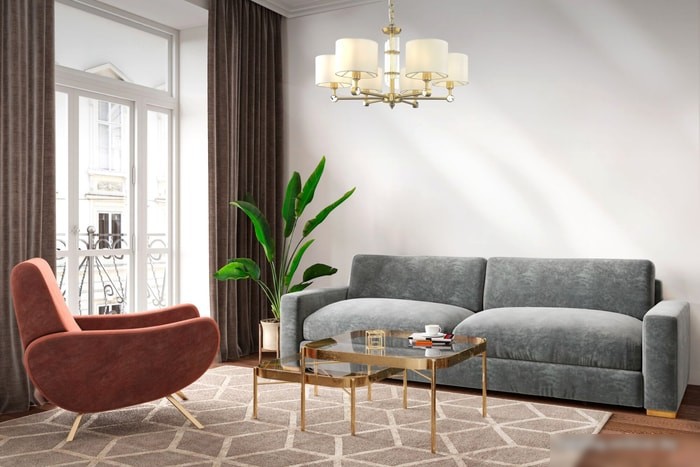 Подвесная люстра Maytoni Alloro MOD088PL-06BS – фото товара