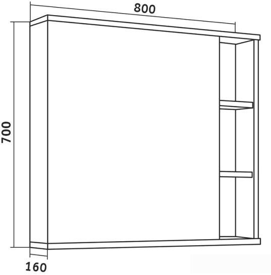 Grossman Форта 80 2080022 (темный дуб галифакс) – фото товара