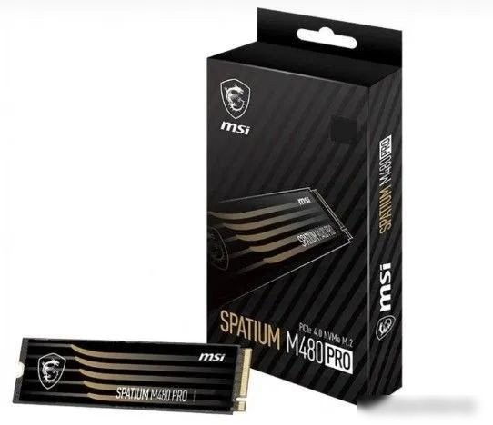 SSD MSI Spatium M480 Pro 1TB S78-440L1G0-P83 – фото товара