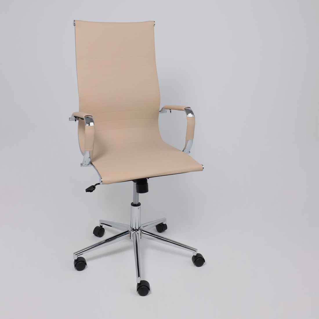 Офисное кресло AksHome Evelin (экокожа, бежевый) – фото товара