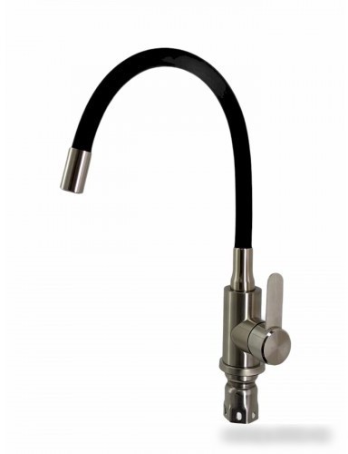 Кухонная мойка БелЭворс Rio + смеситель W74004-2 + дозатор L405F (черный) - фото товара