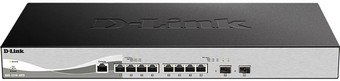 Управляемый коммутатор уровня 2+ D-Link DXS-1210-10TS/B1A – изображение в каталоге