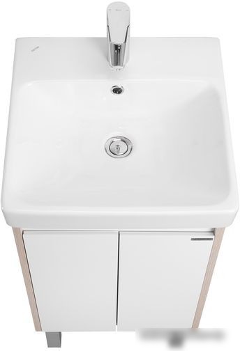 Акватон Тумба под умывальник Сканди Doors 45 1A278701SDB20 (белый/дуб верона) – фото товара