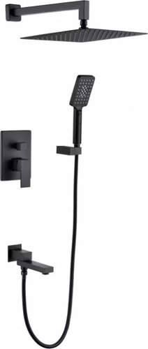 Душевая система Grocenberg GB5008 (черный матовый) - изображение в каталоге
