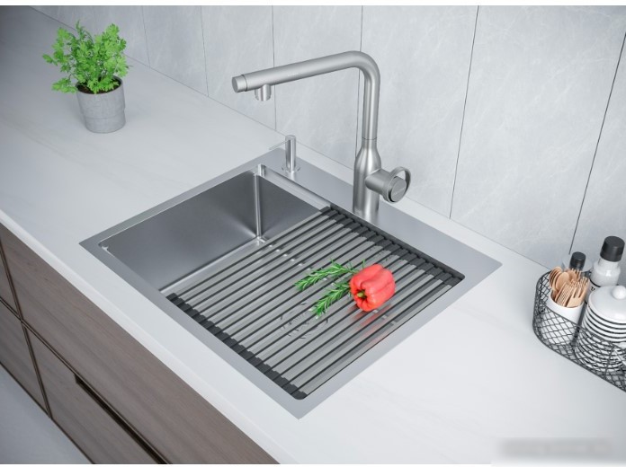 Кухонная мойка Paulmark PM705951-BS - фото товара