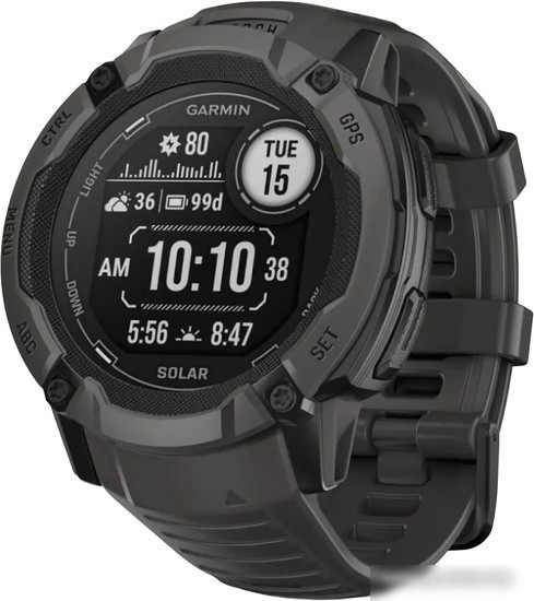 Умные часы Garmin Instinct 2x Solar (графит) – изображение в каталоге