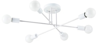 Люстра средней высоты Arte Lamp Alastor A5435PL-6WH – изображение в каталоге