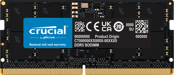 Оперативная память Crucial 16ГБ DDR5 SODIMM 4800 МГц CT16G48C40S5 – изображение в каталоге