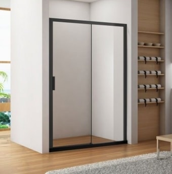 Душевая дверь Aquanet Pleasure AE60-N-120H200U-BT 120 (прозрачное стекло) - изображение в каталоге