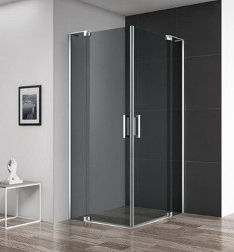 Душевой уголок Cezares SLIDER-AH-2-70/80-80/90-GRIGIO-Cr - изображение в каталоге