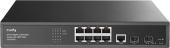 Управляемый коммутатор 2-го уровня Cudy GS2008S2 1.0 – изображение в каталоге