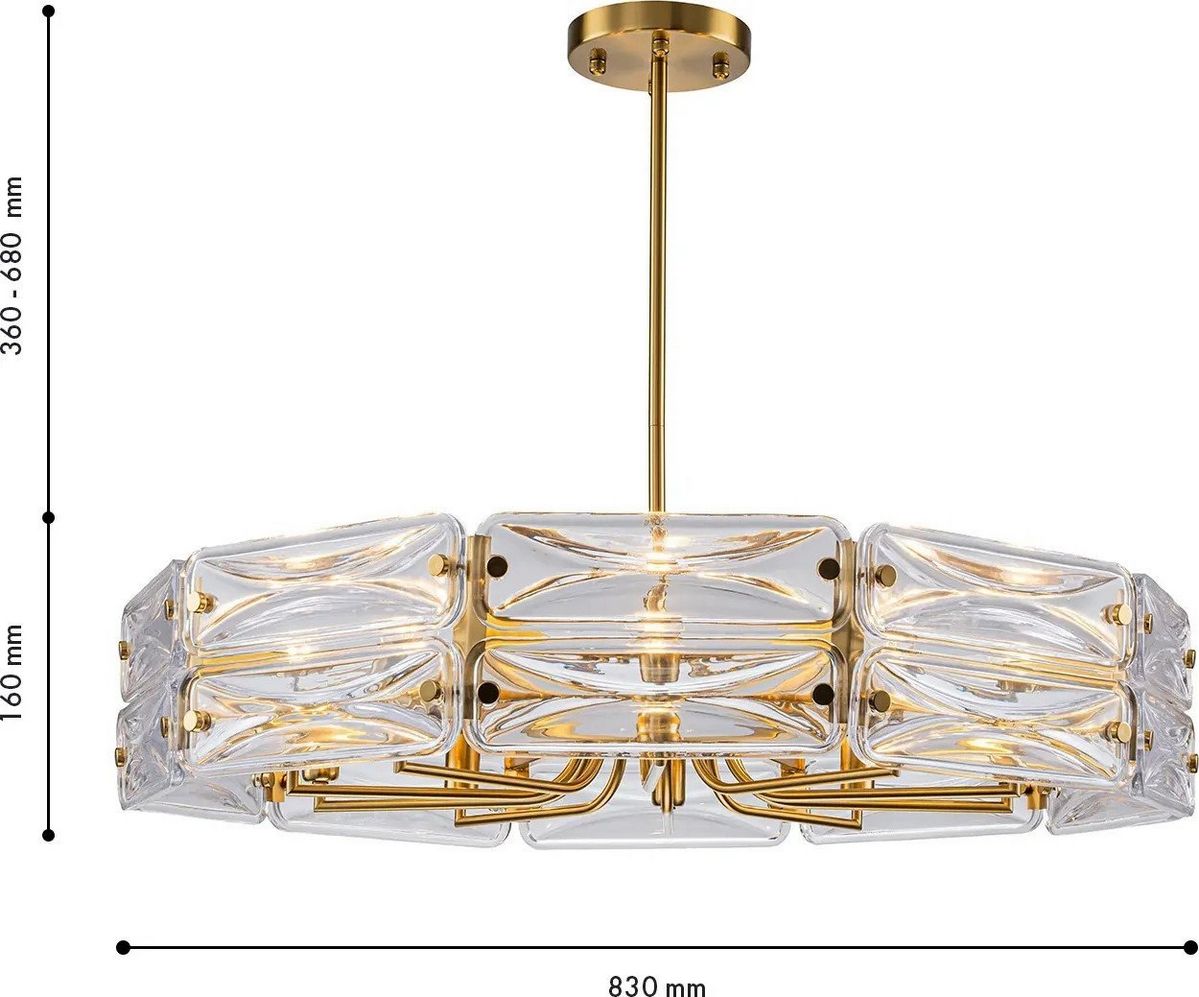 Подвесная люстра Favourite Glacies 4764-10P – фото товара