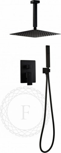 Душевая система Filarete Fing FL1044 (черный матовый) - изображение в каталоге