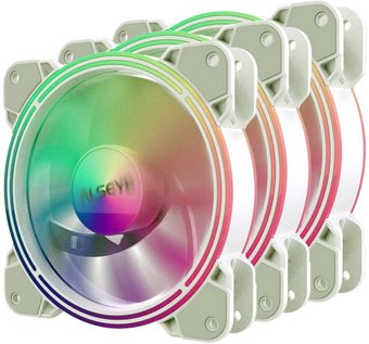 Комплект вентиляторов для корпуса ALSEYE Halo 4.0-W kit – изображение в каталоге