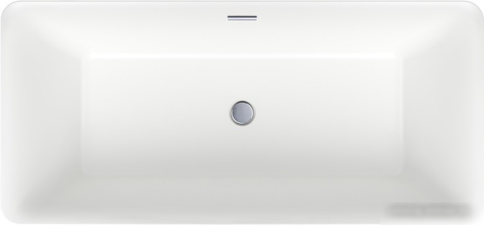 Ванна Wellsee DeSire 167,5x78 231502001 (отдельностоящая ванна белый глянец, экран, ножки, сифон-автомат хром) - фото товара