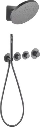 Душевая система Grocenberg GB5020 с термостатом (графит) - изображение в каталоге