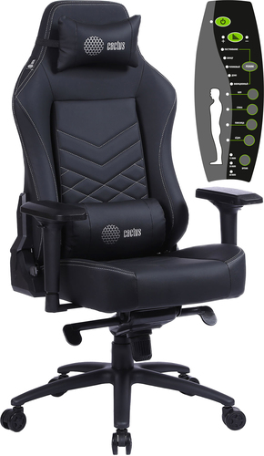 Кресло CACTUS CS-CHR-0112BL-M (черный) – изображение в каталоге