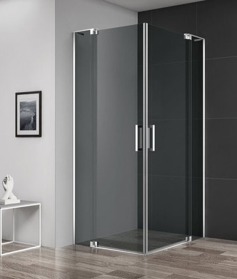 Душевой уголок Cezares SLIDER-A-2-80/90-GRIGIO-Cr - изображение в каталоге